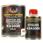House Of Kolor Quart Kit Gray Color KD3000 Dts Surfacer Sealer W/ Hardener. Fixed Price $99.99.