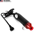 Qwork Mini Heat Gun 300W Portable Hot Air Tool For Crafts Epoxy Diy 110V. Fixed Price $12.88.