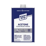 Klean Strip 84032 Indoor & Outdoor Liquid Acetone Solvent 1 Qt. (pack Of 6). Fixed Price $56.16.