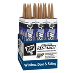 12 Dap Extreme Stretch Wood Tone Acrylic Urethane Sealant 10.1 Oz Ea. Case. Fixed Price $74.95.