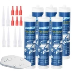 Rv Roof Sealant Pack Self Leveling White Camper Caulk Maintenance 2026 Version. Fixed Price $74.99.