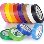 12 Rolls Colored Masking TAPE-1/2 Inch X 1080 Ft Painters Tape, Rainbow Colors. Fixed Price $14.55.