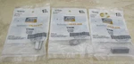 Schluter Systems V/ahk Anodized Aluminum Connector 3 Pack. Fixed Price $12.95.