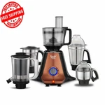 Preethi Steel 5-JAR Mixer Grinder, 750-WATT, MG-265 ,copper/black. Fixed Price $394.87.