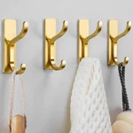 Adhesive Wall Coat Hooks Heavy Duty Stickon Door Hanger, Metal For Hang.... Fixed Price $16.99.