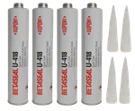 U-418 Dow Betaseal Auto Glass Primerless Urethane//adhesive (4) Tubes. Fixed Price $39.95.