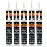 Dynatex Industrial Silicone 10.1OZ Caulk Tube Flexible Watertight (10-PACK). Fixed Price $99.50.