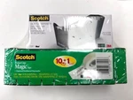 Scotch Magic Tape 3/4 1000 Inches, Boxed, Refills Rolls With Dispenser. Fixed Price $25.50.