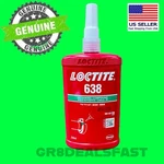 Loctite 638 Retaining Compound 1835925 Cylinder Fitting 250ML Fresh Exp 03/2028. Fixed Price $68.00.