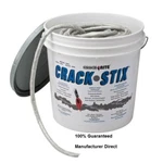 Crack Stix 2061 Concrete Joint Filler 10 Lb Pail Gray 225'. Fixed Price $139.99.