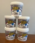 Lot Of Flex Paste Seal Silicon Caulk White Strong Rubber 3 Lb Can 15 Total. Fixed Price $129.98.