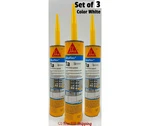 Sikaflex 1A Construction Sealant White Color 10.1 Oz Set Of 3. Fixed Price $36.00.